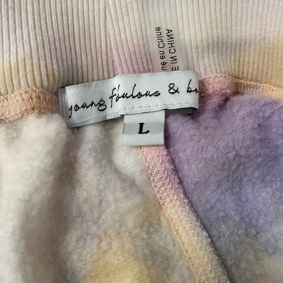 NWOT Young Fabulous & Broke Sweatshirt/Pants Set - Picture 8 of 8